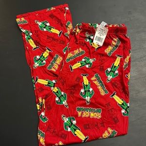 NEW w TAGS! Mens ELF Son of a Nutcrackers PJ Pants